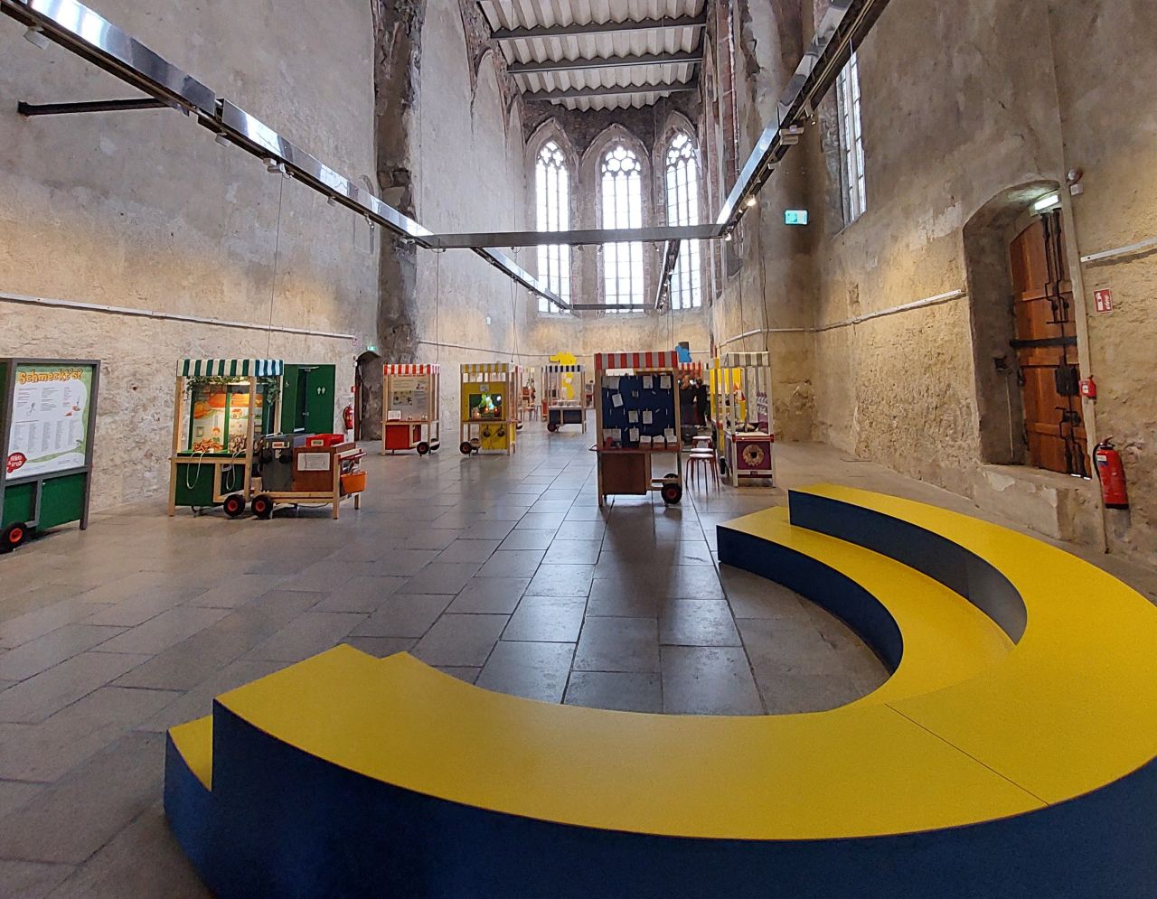 Blick in die Mitmachausstellung